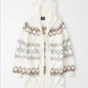 Abercrombie Hooded Cardigan